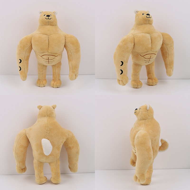 Buff Doge Horror Binatang Boneka Horror Merayap Dan Tercinta Bagus Untuk Pajangan Atau Main 25cm