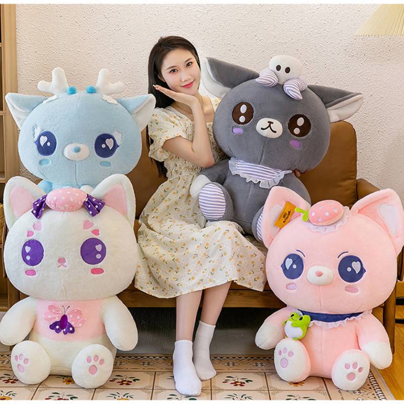 Mainan Boneka Binatang Menggemaskan Untuk Anak-Anak Cocok Untuk Waktu Tidur Dan Waktu Bermain