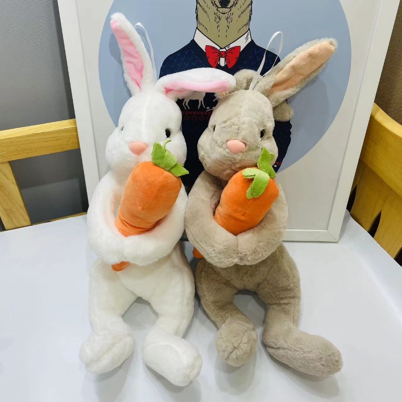 Mainan Furry Carrot Bunny Plush Boneka Binatang Cantik Dan Lembut Untuk Anak Dan Balita 77karakter