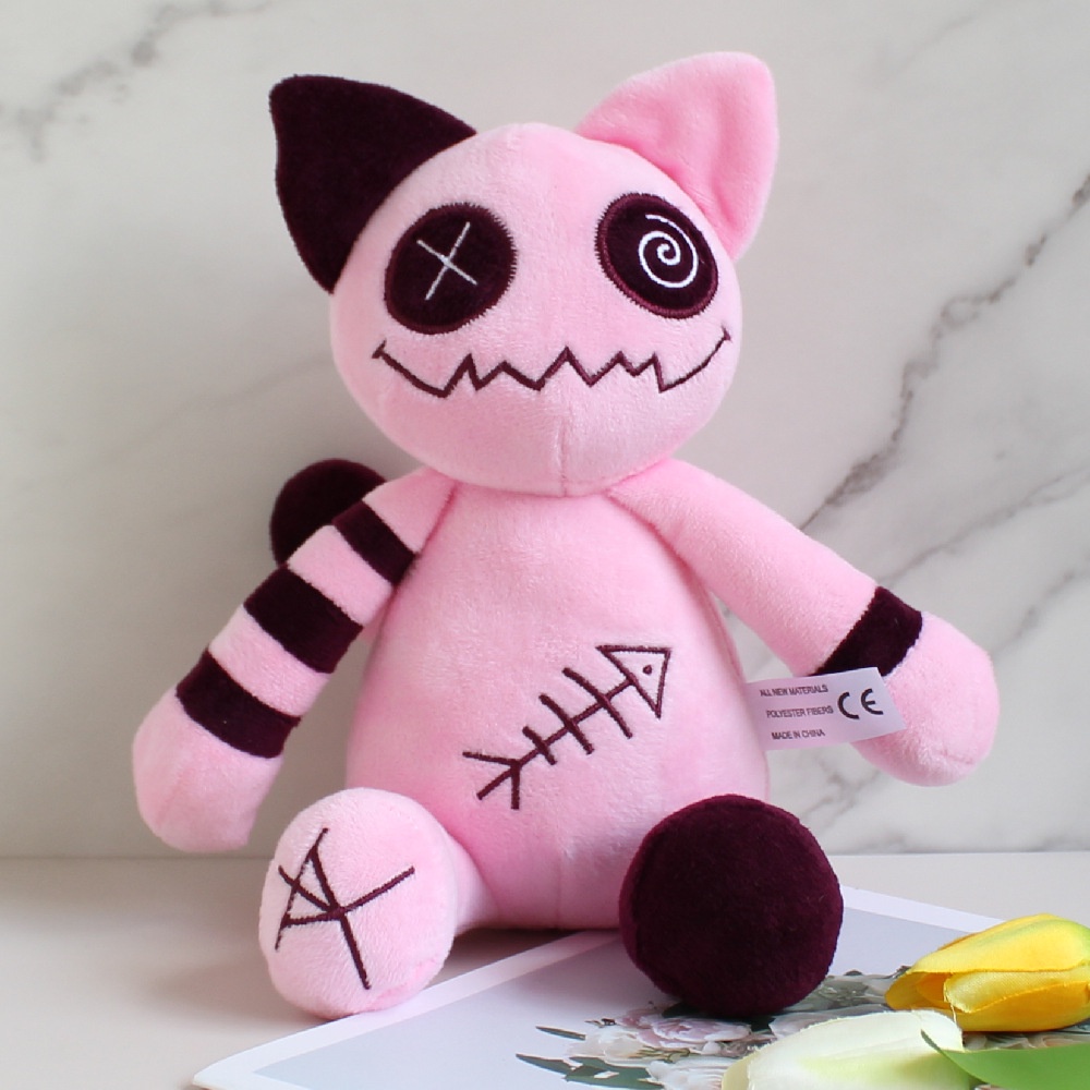 Boneka Kucing Zombie Desain Hewan Unik Bagus Untuk Kolektor