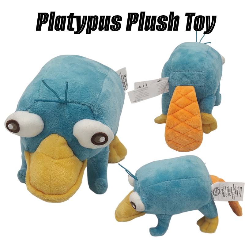 Mainan Boneka Platypus Biru Lucu Lembut Dan Cuddly Untuk Anak