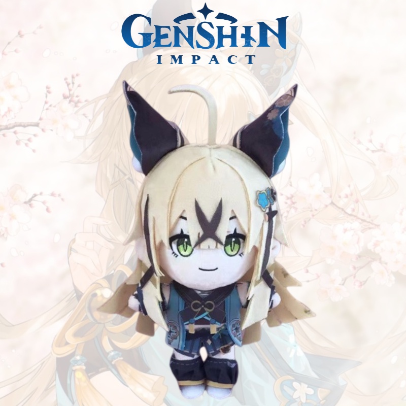 Authentic Genshin Impact Qilanglang Boneka Binatang Lembut Dan Mewah Dengan Isian Full Pp Katun