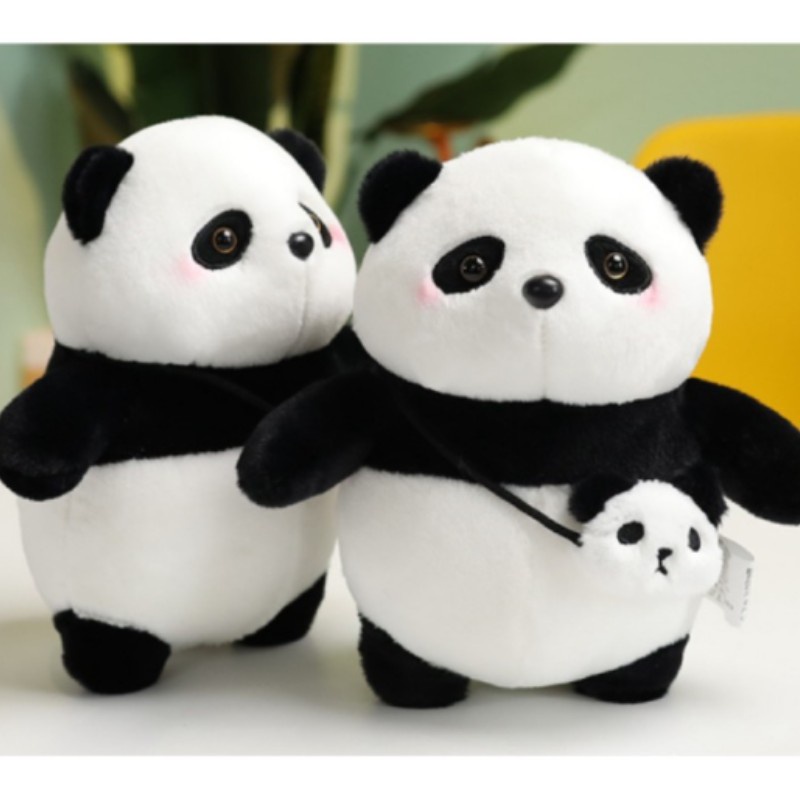 Mainan Plush Panda Montok Lucu Untuk Dekorasi Rumah Dan Waktu Bermain Anak