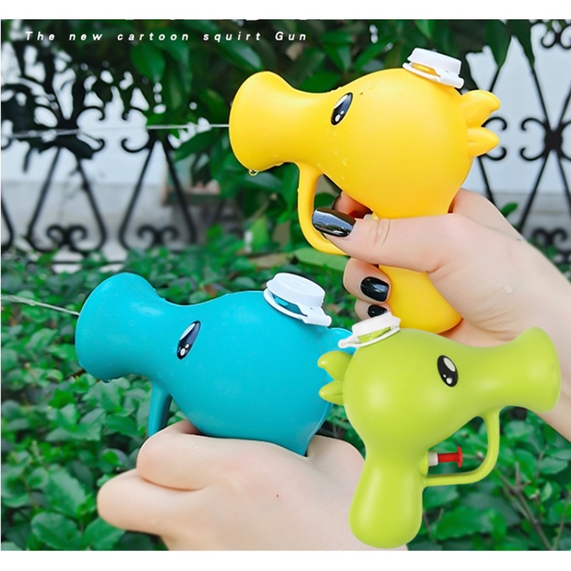 Water Gun Anak Warna Pea green, Biru-Hijau, Dan Kuning, Cocok Untuk Usia 4-6th Bahan Plastik, Perkembangan Koordinasi