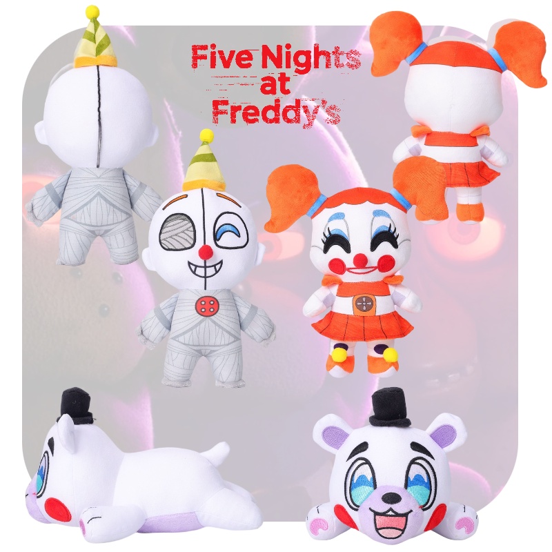 Jili's Fnaf Plush Toy Pp Cotton Filling, Plush Pendek, Dan Tersedia Tiga Gaya Berbeda