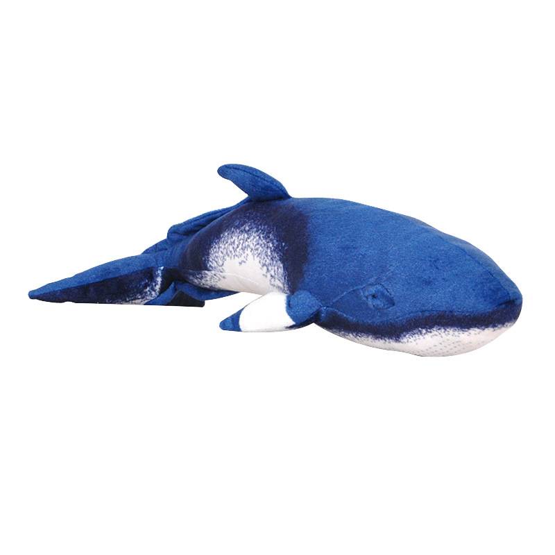 Ocean Plush Whale Series Nap Pillow Hadiah Kecil Blue Whale Plush Lumbar Bantal Anak