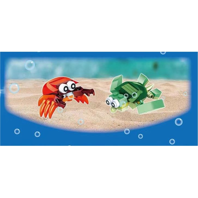 Finding Nemo Ocean World Early Learning Building Blocks Mainan Anak Hadiah