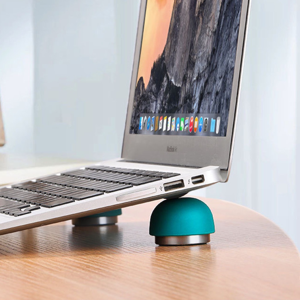 Bracket Komputer Notebook Braket Portabel Kecil Radiator Stent Jamur Berdiri Perangkat Tinggi Desktop