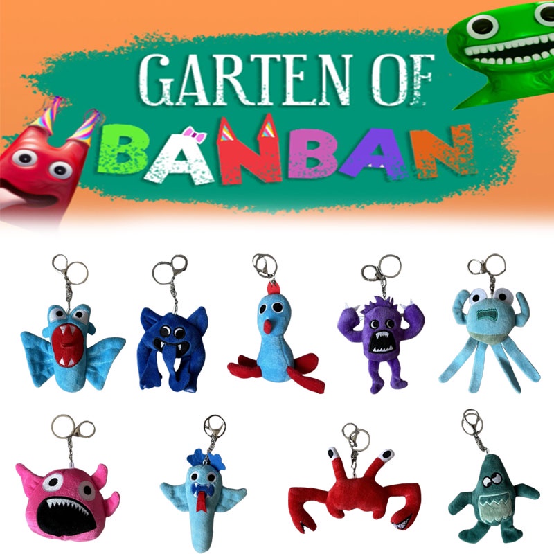 Garten Of Banban Plush Charm Aneh Ceria