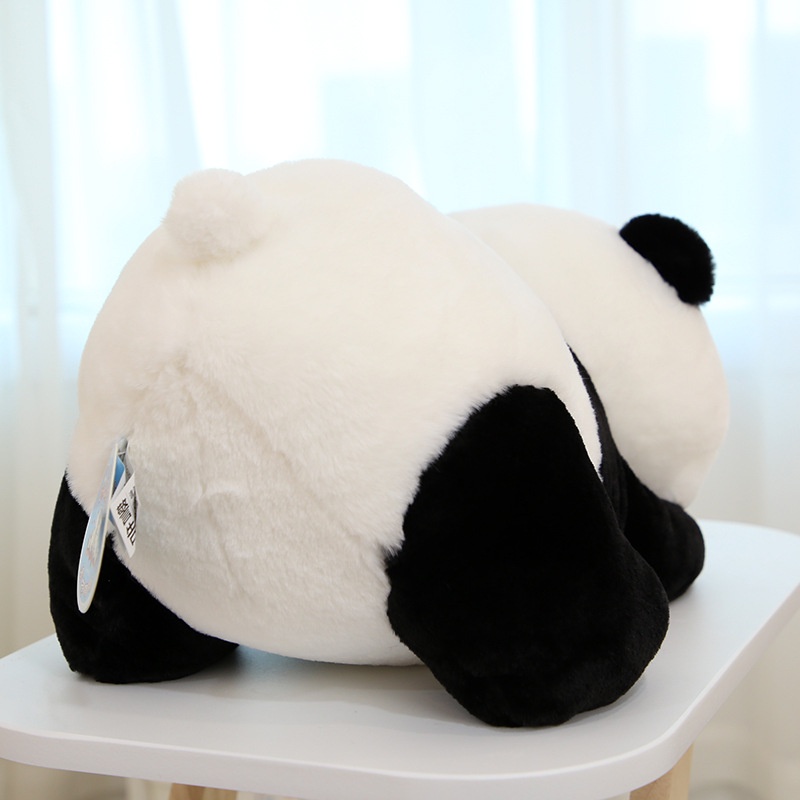 Kain Katun Pp Isi Dan Breathable Panda Plushie Realistis Untuk Kulit Sensitif