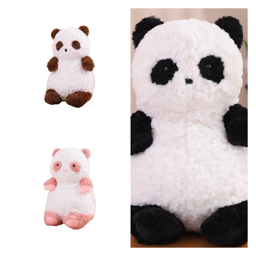 Mainan Plush Beruang Panda Berkualitas Tinggi Cocok Untuk Memberi Hadiah Dan Relaksasi