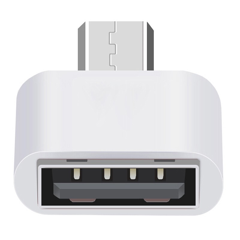 Converter Adapter USB OTG Converter Micro USB Male To USB 2.0 Female Adapter Untuk Ponsel Android Tablet