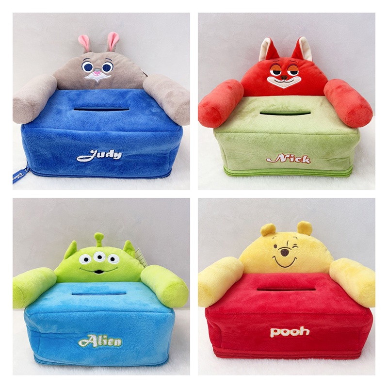 Tempat Kotak Tissue Plush Toy Story Alien Lucu Untuk Remaja