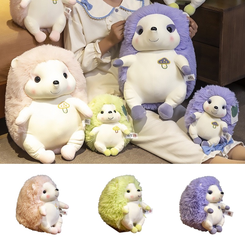 Mainan Boneka Landak Plush Lembut Dan Dapat Di Peluk Hadiah Yang Sempurna Untuk Anak-Anak Dan Dewasa