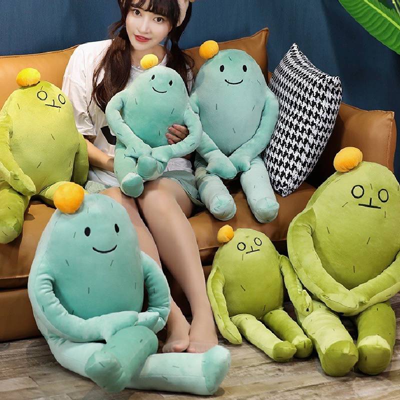 Mainan Boneka Kaktus Otherworldly, Cocok Untuk Waktu Peluk Dengan Isian Katun Pp Super Lembut Dan Desain Kartun