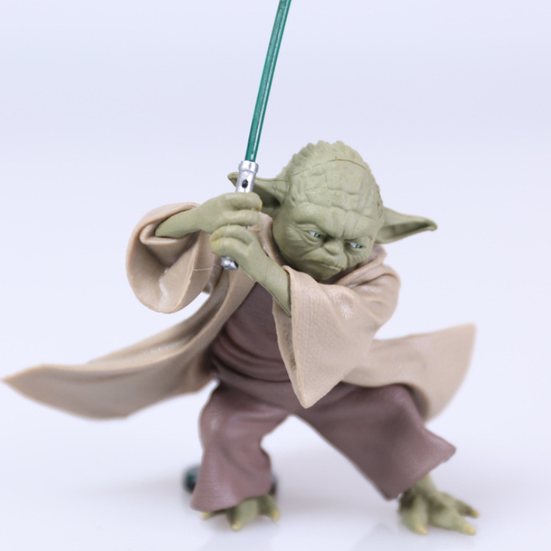 Mainan Figur Miniatur Master Yoda, Ideal Untuk Para Kolektor Atau Penggemar Star Wars