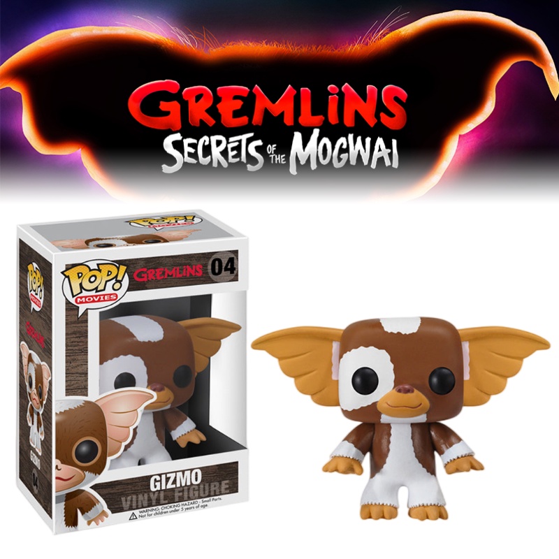 Merk Lain Funko Pop Gremlins Gizmos Model Lucu, 10cm Kotak Warna Warni