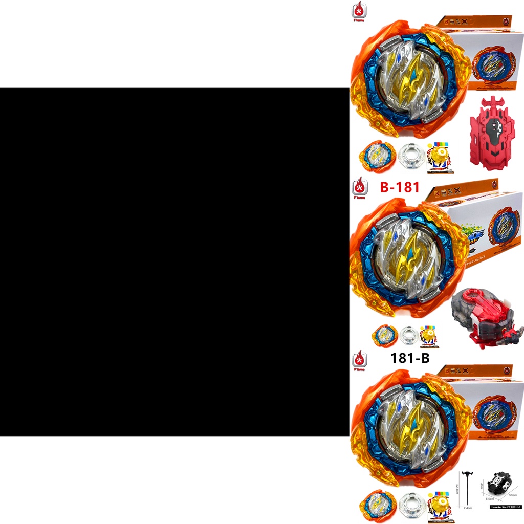 Ragnaruk Cyclone B-181 Nexus Rise-2 Beyblade Burst DB Series Mainan Tinju