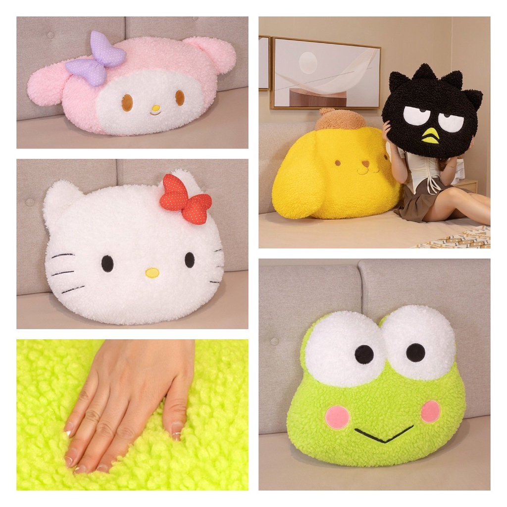 Snuggly Animal Plush Pillow Hadiah Ideal Untuk Anak Dan Dewasa Alike!