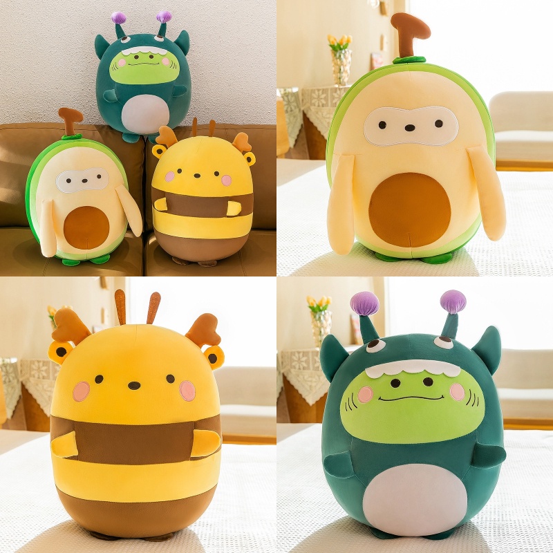 Bantal Mainan Boneka Avocado Trendy Untuk Naptime Yang Nyaman