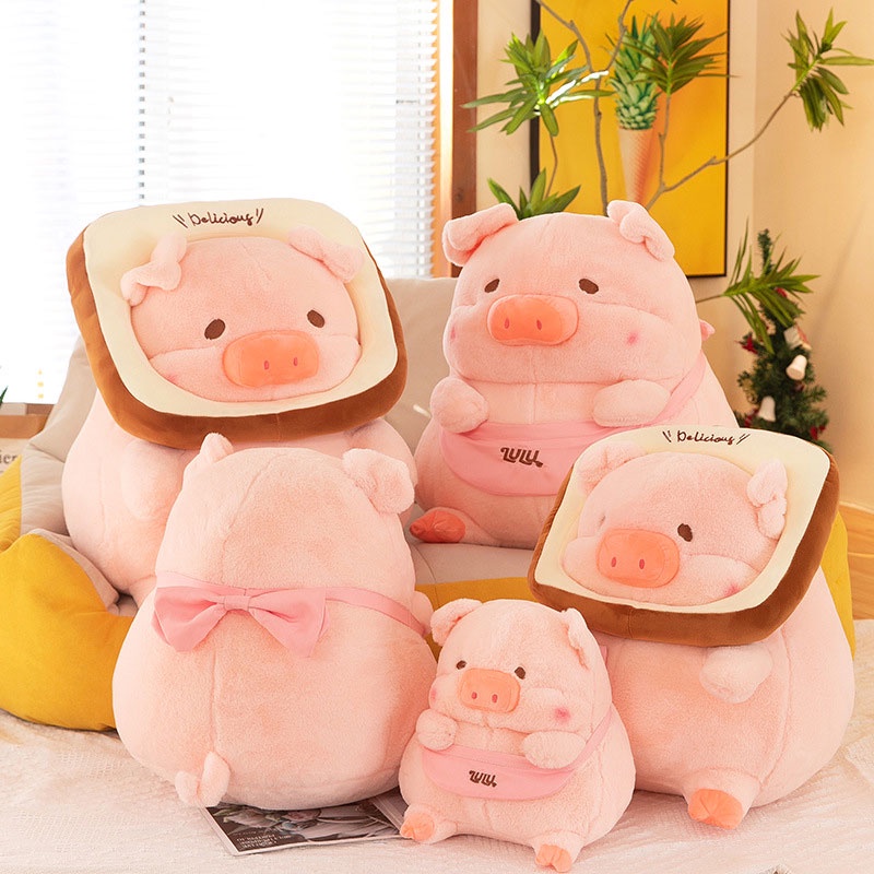 Lulu Pig Plushie Warna Vibrant Dan Empat Ukuran Tersedia Untuk Ebay Amazon Dan Lainnya