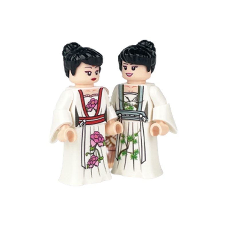 Baju Adat China Hanfu Dan Han Clothing Inspired Building Blocks