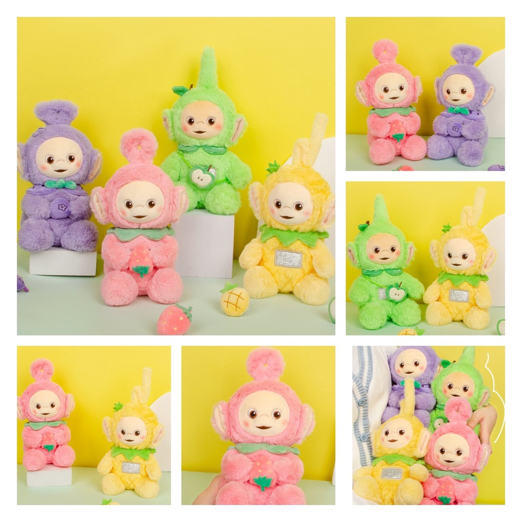 26 cm Teletubbies Musim Semi Buah Seri Aroma Mainan Mewah Angka Kartun Boneka Hadiah