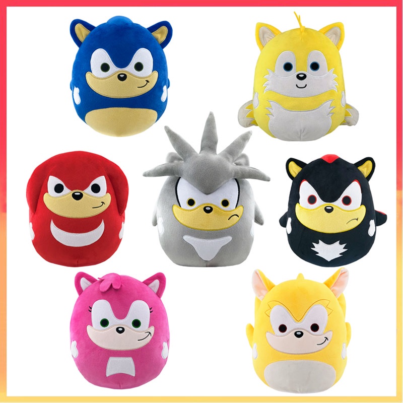 Nick Sonic Mainan Mewah Bantal Landak Plushies Kartun Bantal Dekorasi Rumah Hadiah