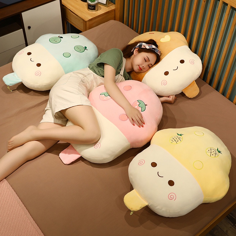 Ice Cute Cream Throw Pillow Plush Doll PP Cotton Isi Hadiah Bantal Santai