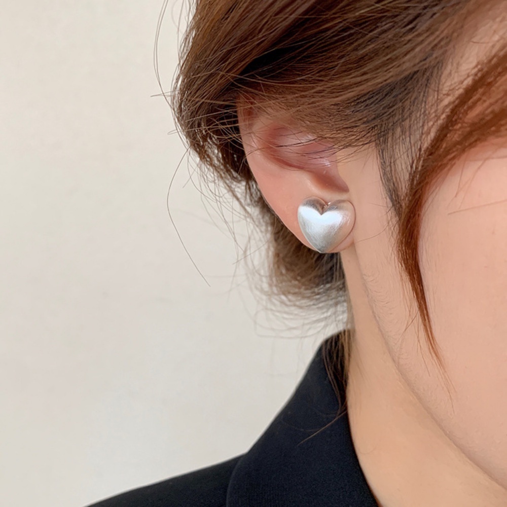 Deartiara Adalah Anting Cinta Putih Mutiara Imitasi Gaya Dua Potong Untuk Wanita Dengan Kepribadian Retro, Anting Simple Dan Serbaguna