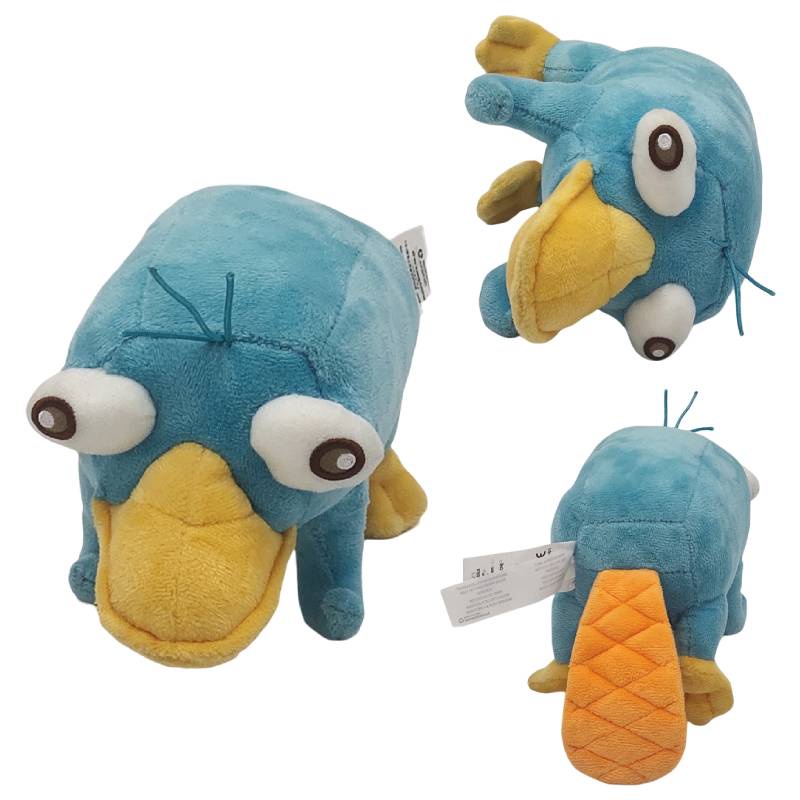 Mainan Boneka Platypus Biru Lucu Lembut Dan Cuddly Untuk Anak