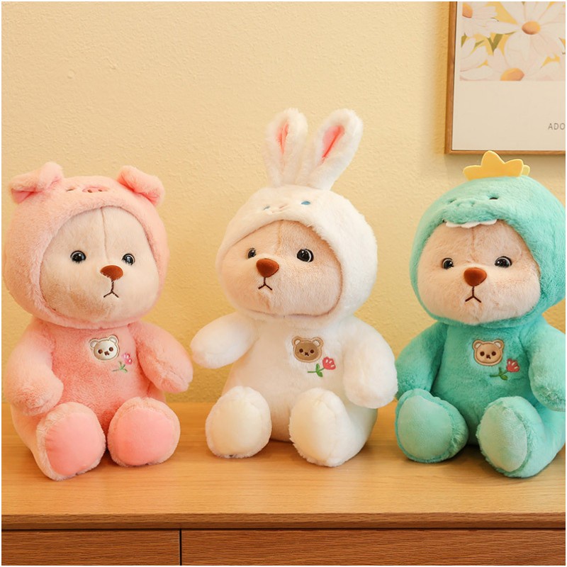 Boneka Teddy Bear Serbaguna Yang Bisa Berubah Jadi Karakter Berbeda Karakter Lolo Castle Collection)