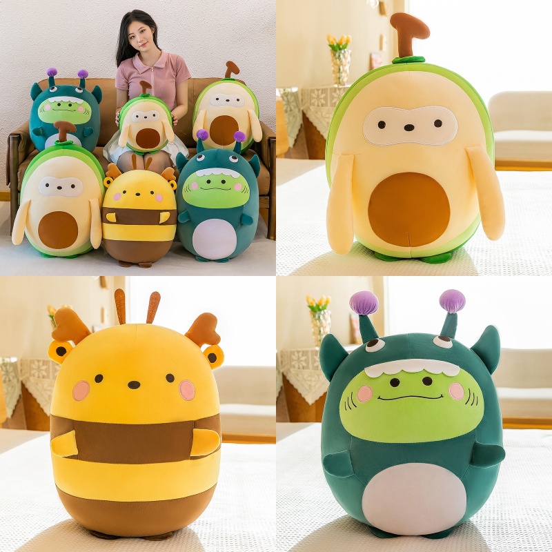 Bantal Mainan Boneka Avocado Trendy Untuk Naptime Yang Nyaman