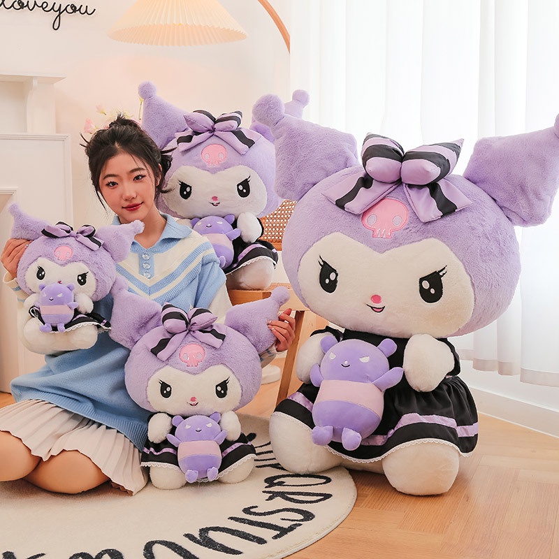 High quality Kurumi Plush Doll By Sanrio Isi Katun Pp Lembut!