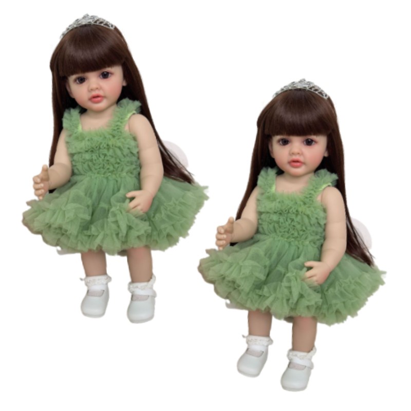 Betty Boneka Full Reborn Npk 55cm Asli Untuk E-commerce Silang-border