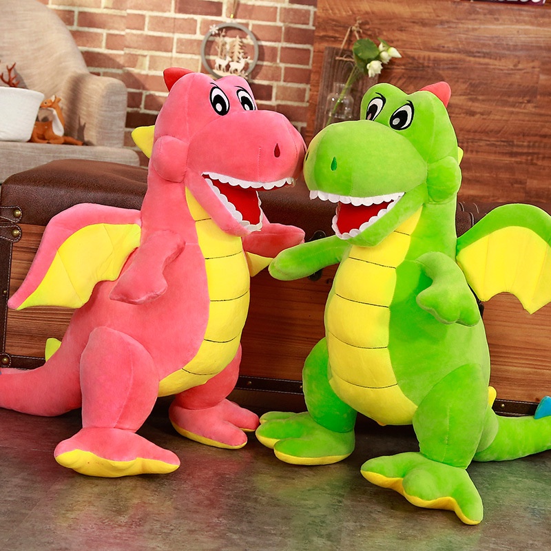 Mainan Dino Reptil Plushie Bersayap Prasejarah Lembut Dan Licin