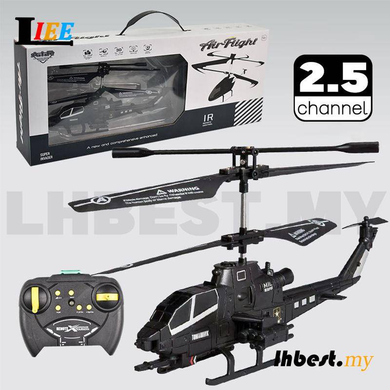 Mainan Pesawat Hadiah Helikopter Remote Control Rotasi 360 Derajat Flying Plane