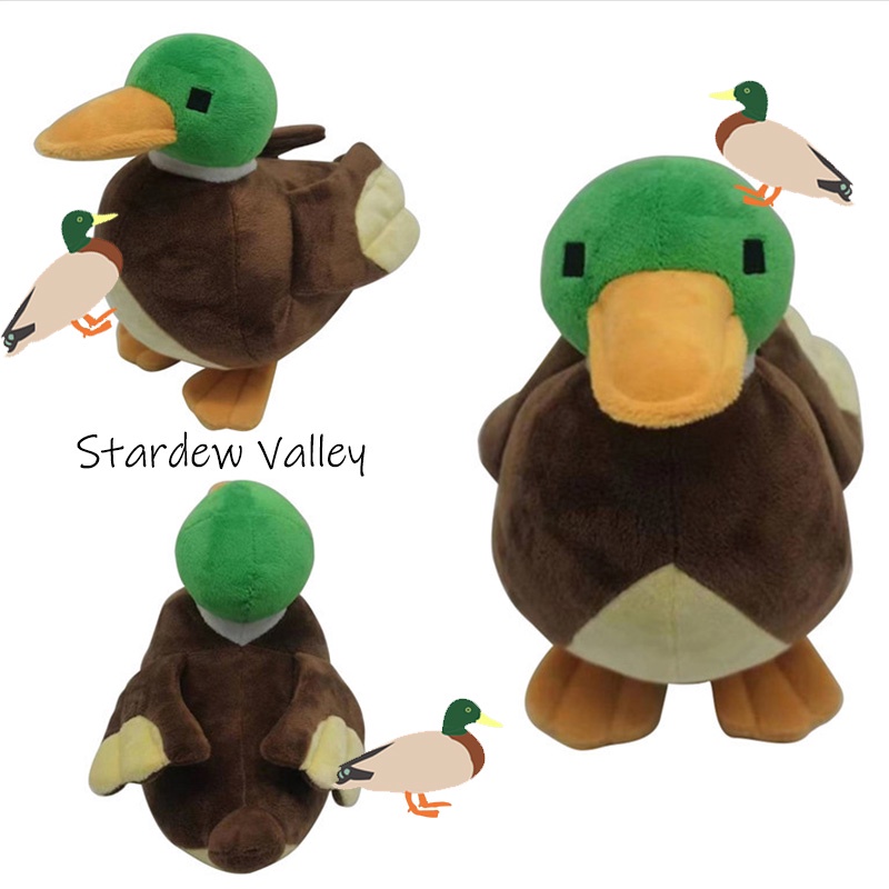 Stardew Valley Duck Mainan Mewah Hewan Boneka Boneka Bantal Hadiah Anak Dekorasi Rumah