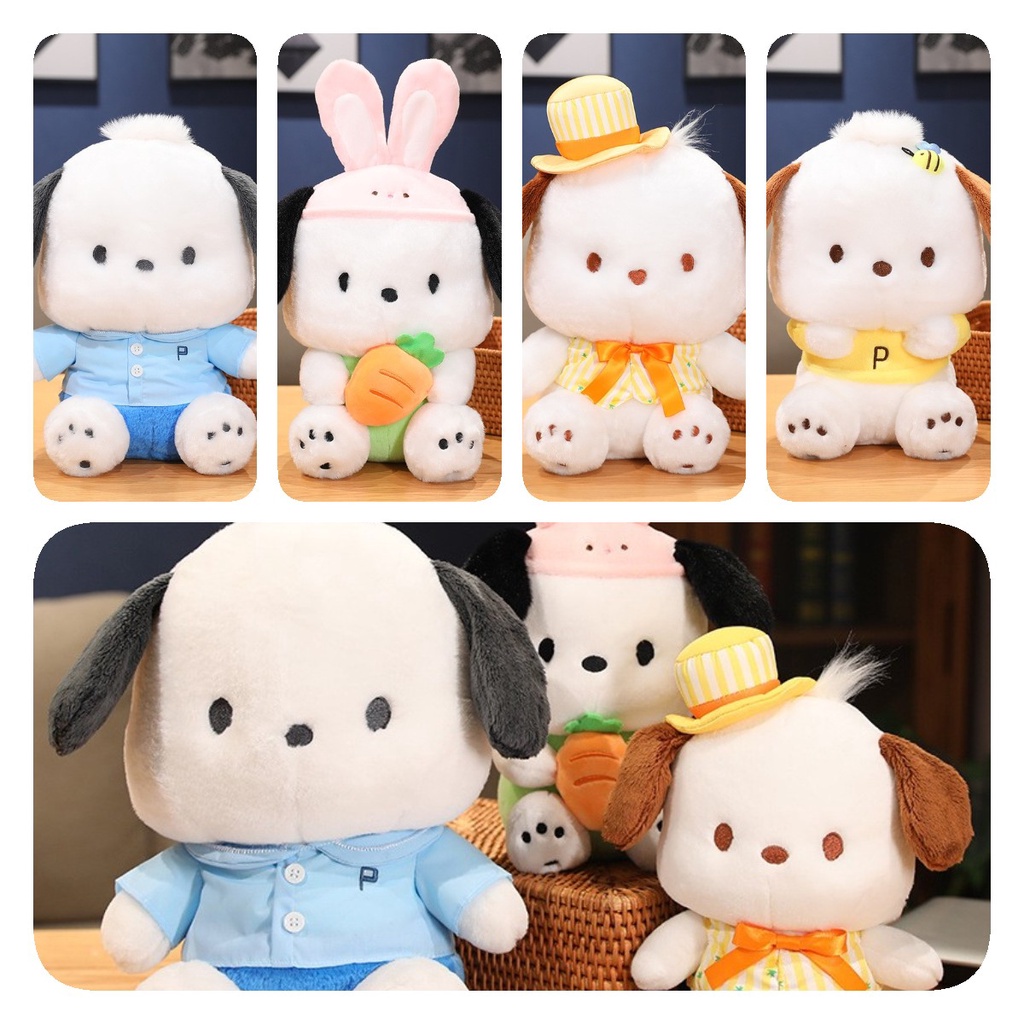 Mainan Mewah Anjing Squishy Dan Sanrio Pacha Lembut Untuk Usia Semua