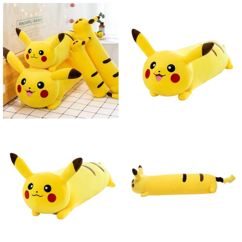 Smiling Pikachu Plush Cushion Nyaman Dan Serbaguna