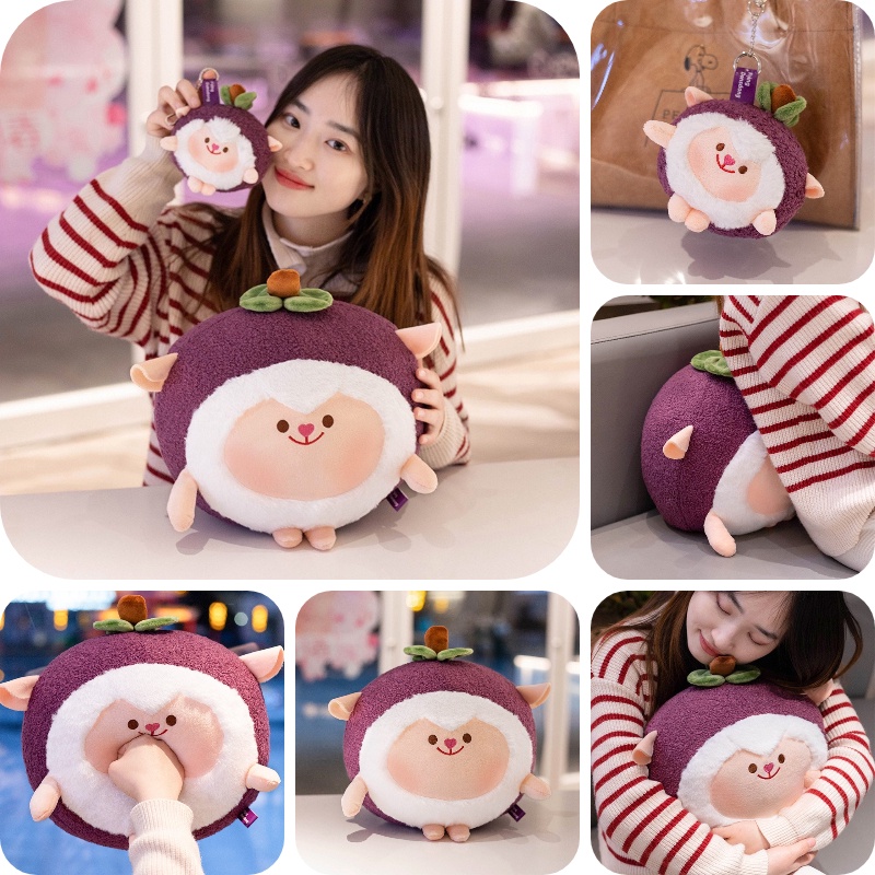 Shanzhu Domba Boneka Binatang Bentuk Bantal Lucu Dan Nyaman Untuk Anak