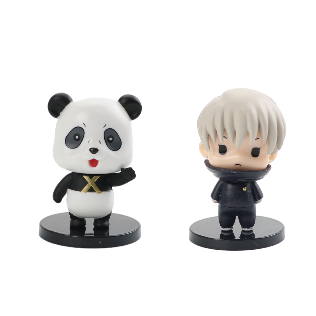 Jujutsu Kaisen Gojo Toge Inumaki Kento Nanami Megumi Nob Figure Model Mainan Boneka