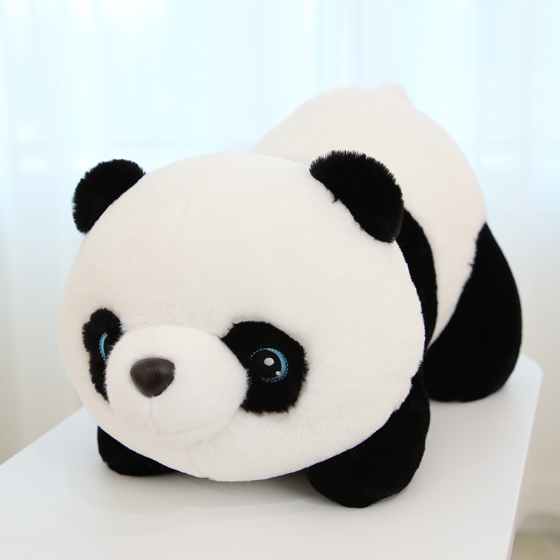 Kain Katun Pp Isi Dan Breathable Panda Plushie Realistis Untuk Kulit Sensitif