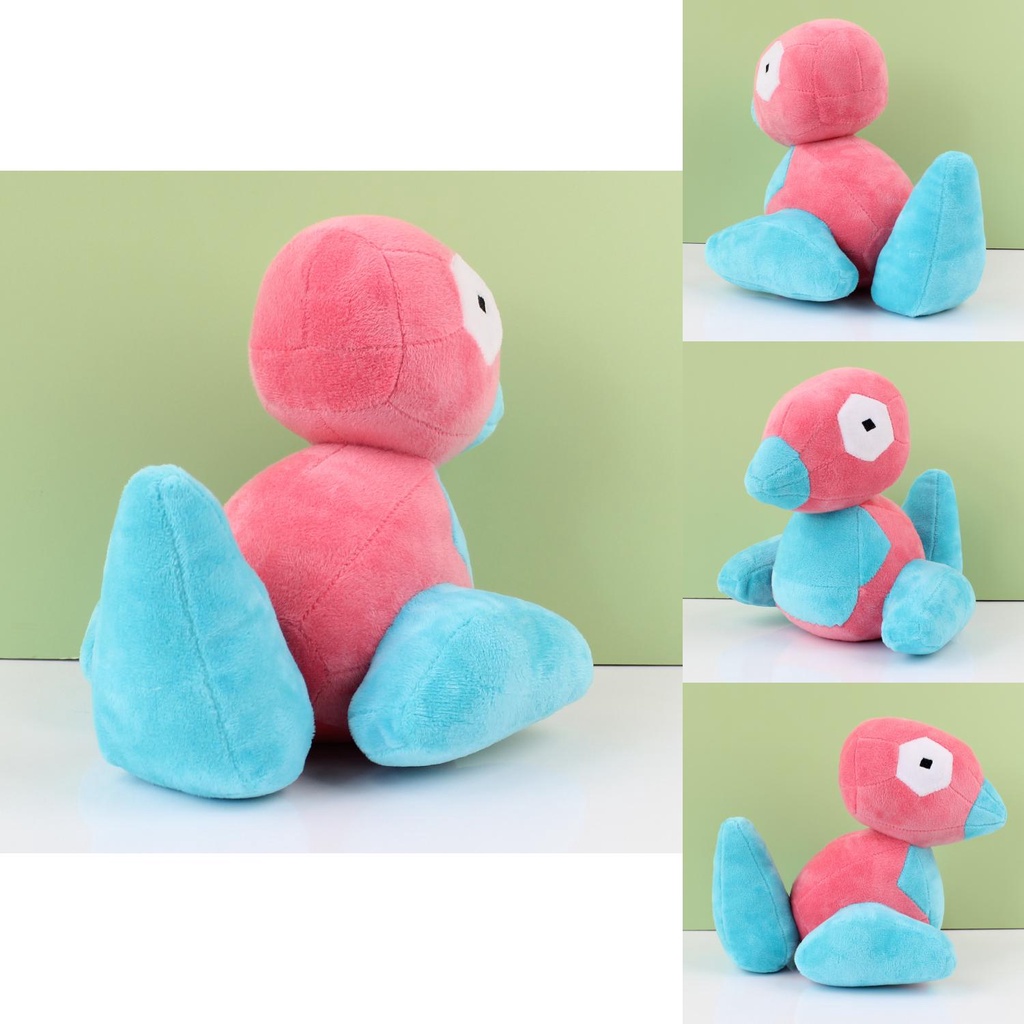 Mainan Plush Porygon Super Lembut Untuk Hadiah Ulang Tahun Anak