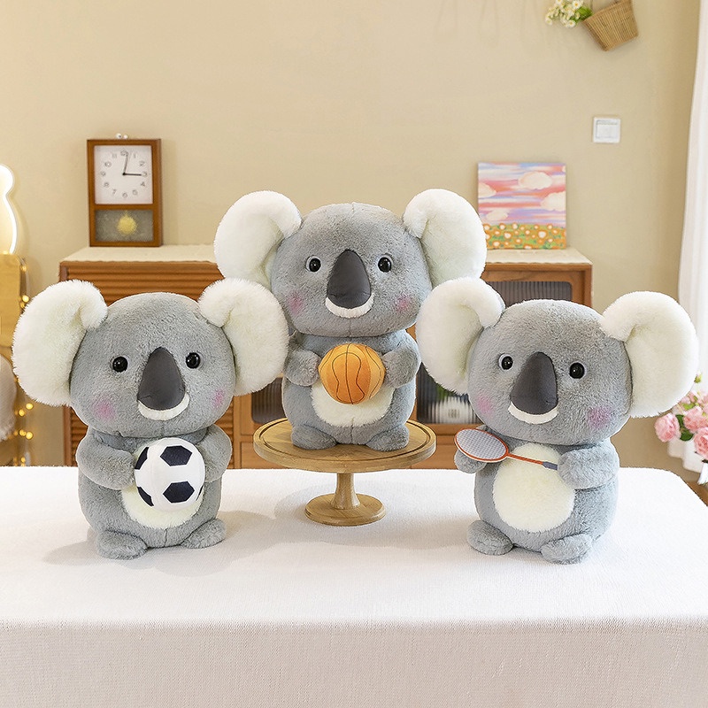 Mainan Boneka Koala Bear Lucu Dan Empuk, Berbahan Plush Rabbit High-quality!