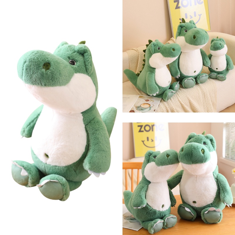 Mainan Plush Lele Dinosaurus Besar, Berbulu Pendek, Ideal Untuk Anak-Anak Dan Remaja Alike, Lembut Dan Dapat Dipeluk