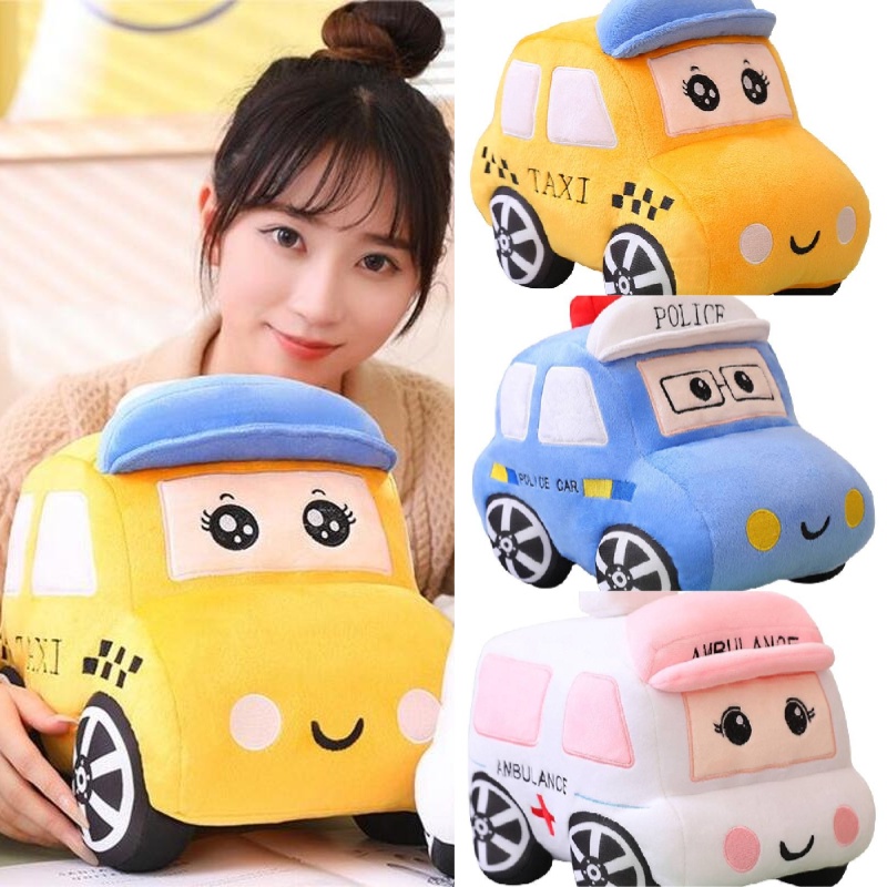 Mainan Bantal Mobil Kartun- Playmate Empuk Dan Empuk Untuk Anak Anda