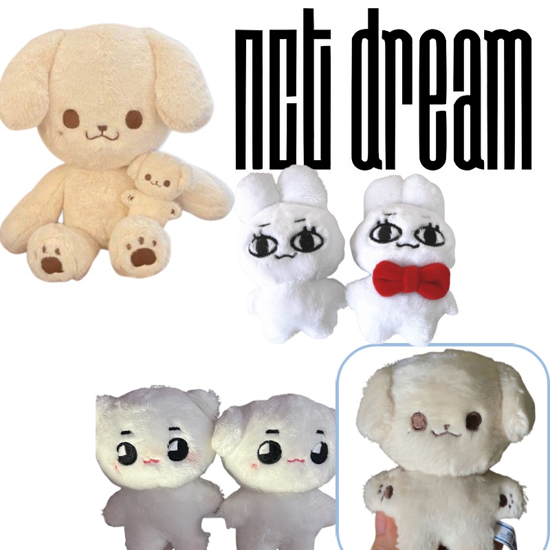 Nctdream Jeno Kongjjen Dream Show Merchandise Adorable White Bunny Pilihan Gantungan Kunci Dan Boneka