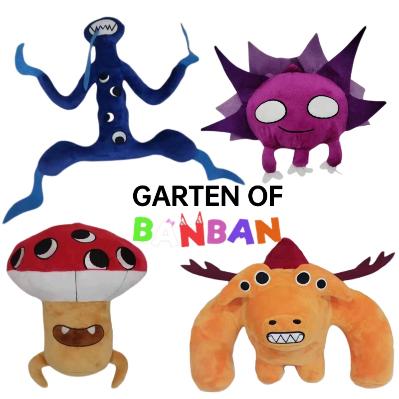 Garten Of Banban Mainan Mewah Game Creatures Plushies Lucu Bantal Decor Anak Hadiah