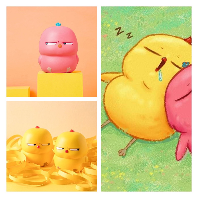 Mainan Anti Stress Lucu Phebie Burung Pink Slow Rising Squishy Ideal Untuk Menenangkan Syaraf Dan Mengelola Stress